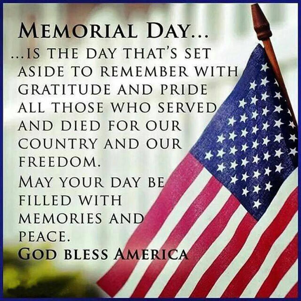 Happy Memorial Day