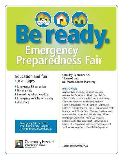 Emergency Preparedness Fair at Del Monte Center, Monterey