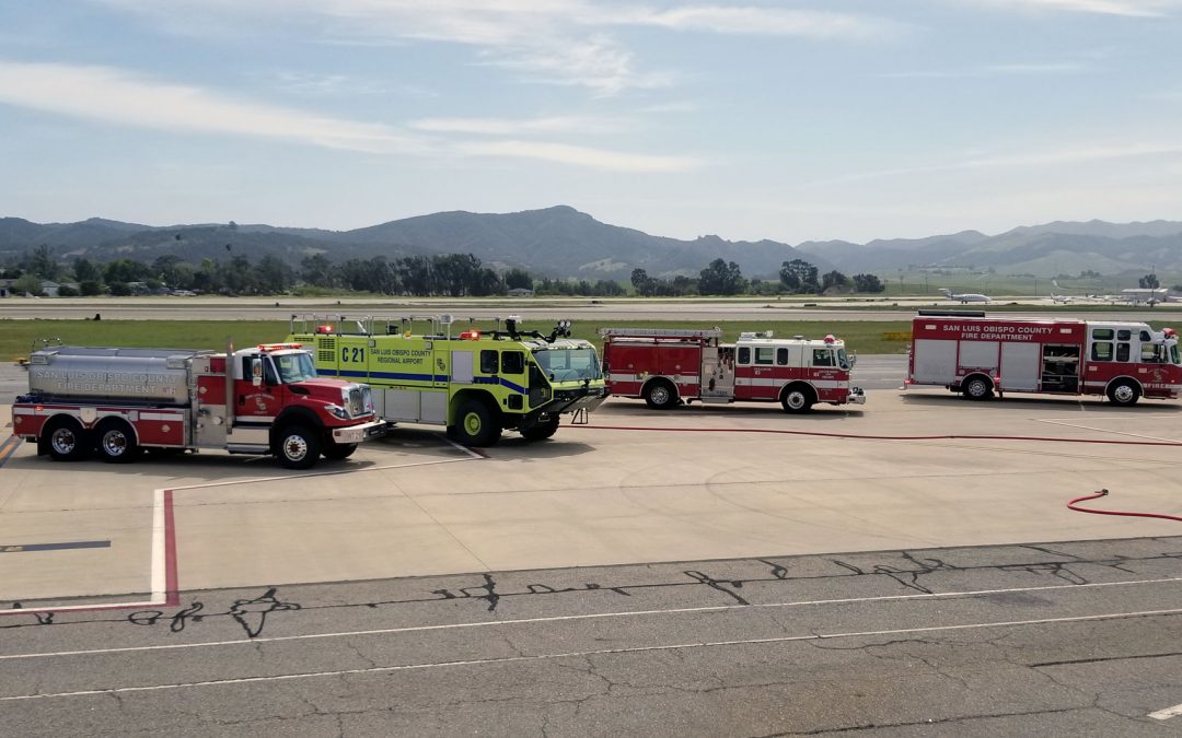 Full-Scale Emergency Drill at Monterey Airport